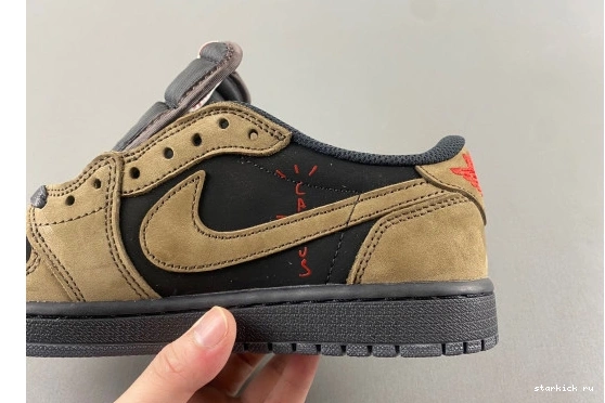  1 TRAVIS RETRO OG SP LOW DM7866-2002 JORDAN DM7866-2002 SCOTT Brown 1103